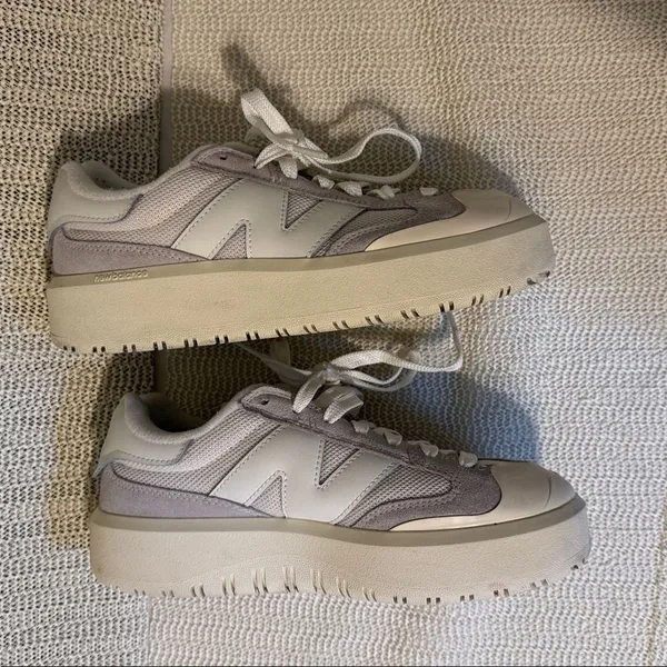 New Balance CT302 Mens 6 W 8 Shoes White Grey Sneaker Comfort Athletic Unisex - Image 5