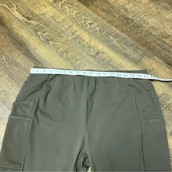 Carhartt Force Fitted Lightweight Ankle Length Legging Women’s XL Olive Green - Image 3