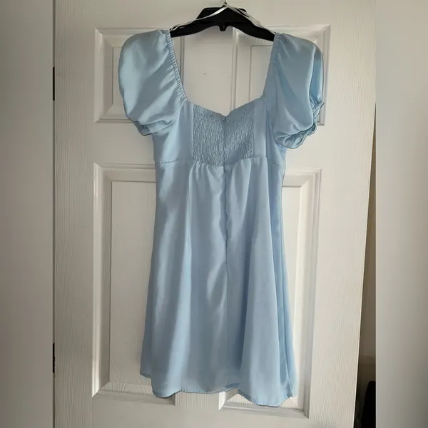 Princess Polly Nola Mini Dress in Blue Size 6 - Image 6
