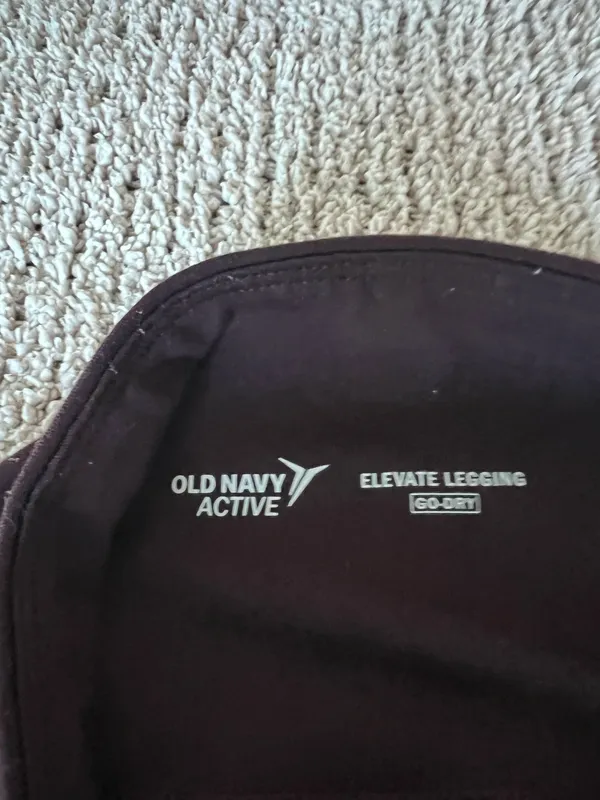 Old Navy brown activewear leggings set #activewear #leggings #gym - Image 4
