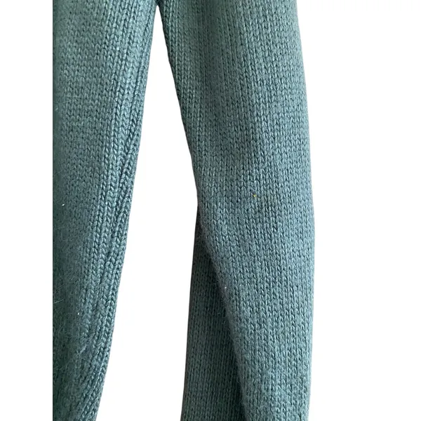 Brandy Melville Dark Green Wool Blend Crewneck Pullover Sweater One Size - Image 6
