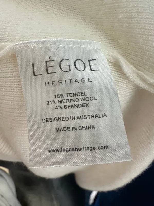 LÉGOE Heritage Ivory Knit Button - Image 6