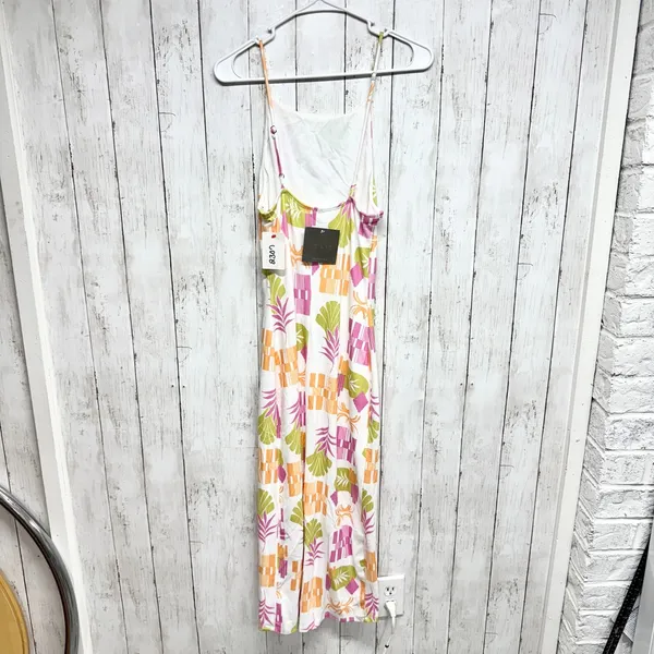 Le‎ Lis Dress Women Size XS Tropical Print Adjustable Spaghetti Strap Maxi NWT - Image 8