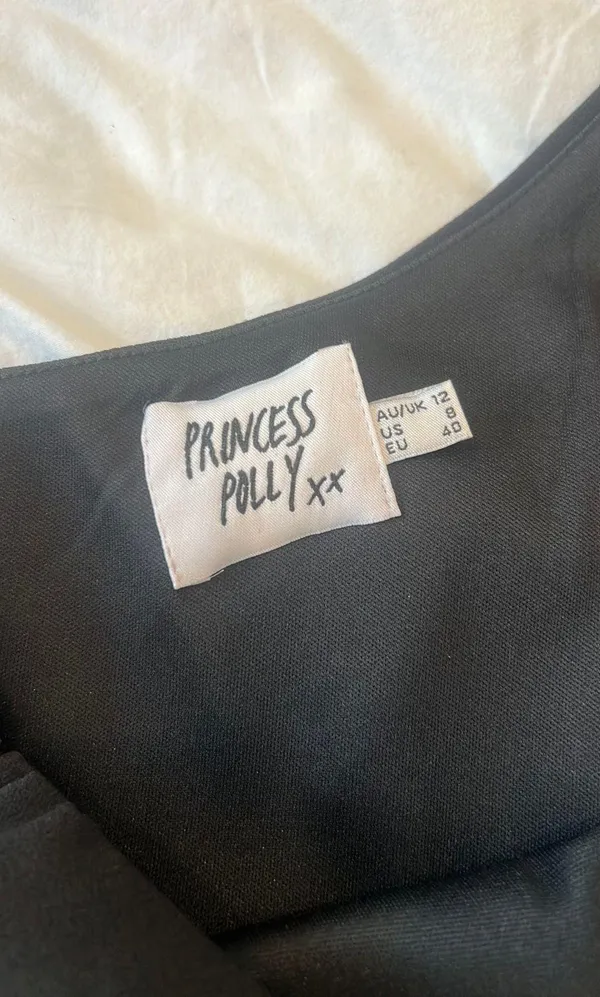Princess Polly Black Dress - Image 4