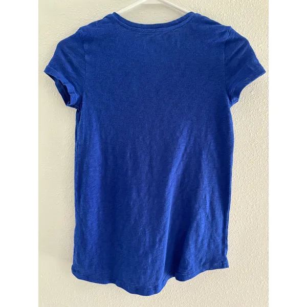 Lilly Pulitzer Top Womens XXS Blue Cotton Minimalist Capsule‎ Luxury Preppy - Image 2