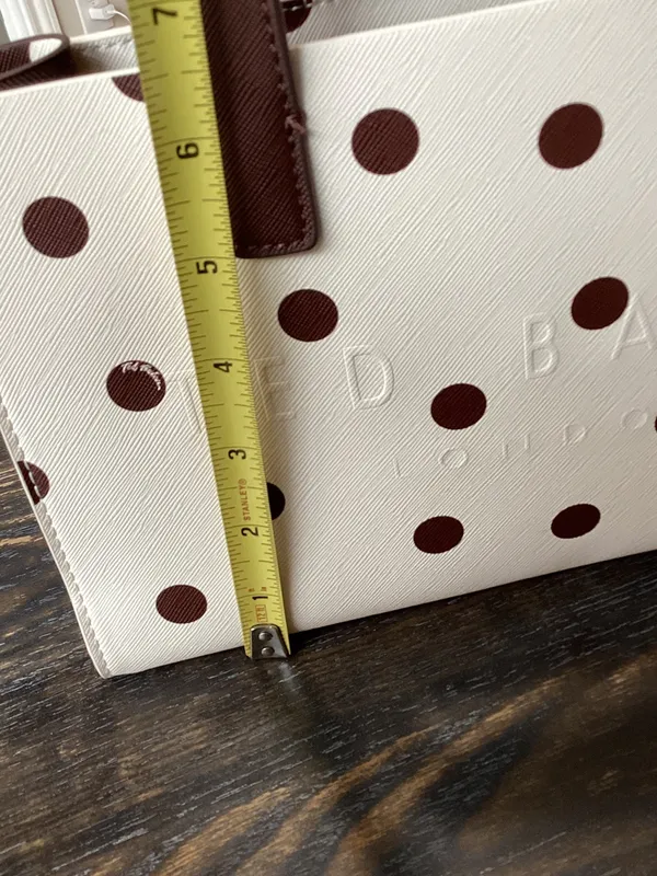 Ted Baker The Icon Suricon Small Polka Dot Top Handle Tote Bag - Image 7
