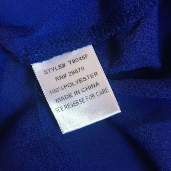 Jemma small blue top‎ Blue Size M - Image 3