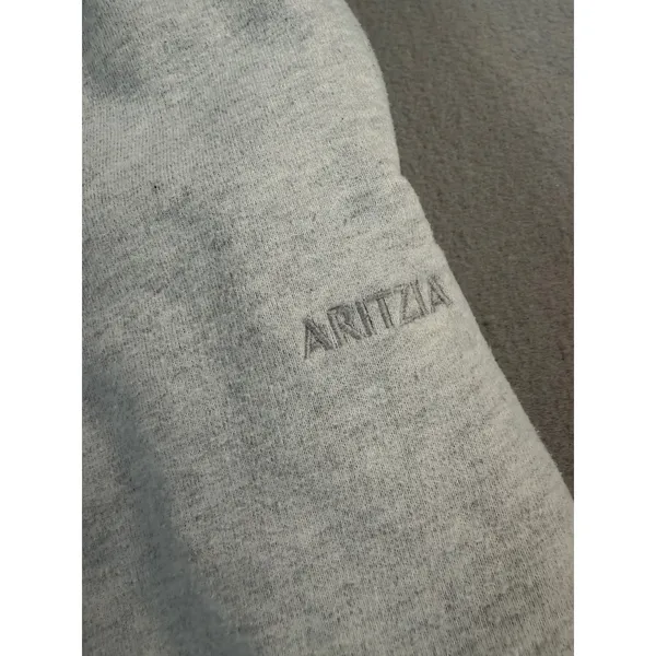 Aritzia Sweatfleece Cozy Fleece Mega Fit Sweatpants Heather Grey XS Joggers - Image 8