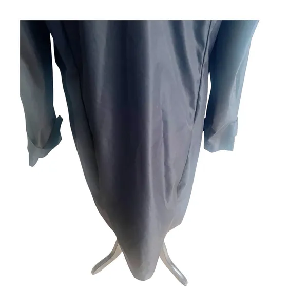 Bernardo Hooded Rain Coat Womens Medium Black Waterproof Full Zipper Gorpcore - Image 9