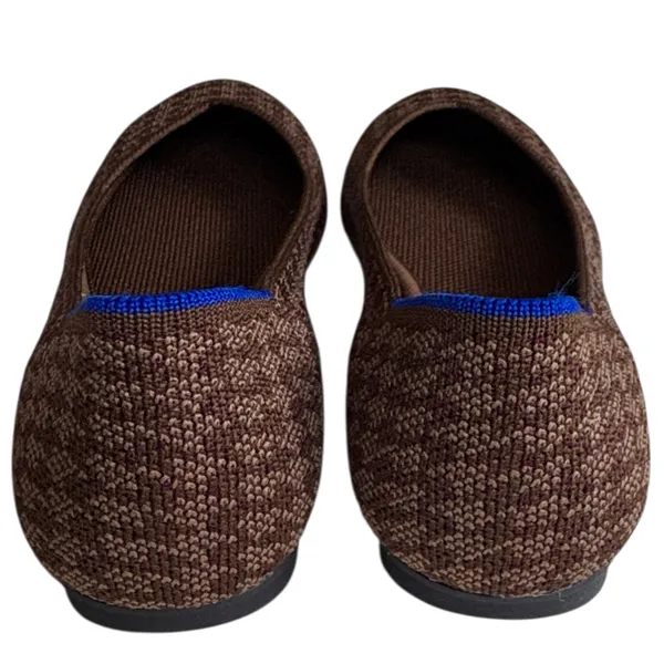 NWOT Rothy’s The Flat Limited Edition Brown Houndstooth Size 5.5 - Image 7