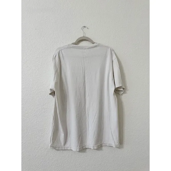 Brandy Melville John Galt Racing Graphic Tee White Motorsports Graphic T-Shirt One Size - Image 3
