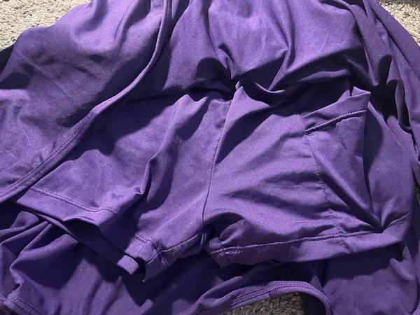Women’s athletic skirt Purple - Image 2