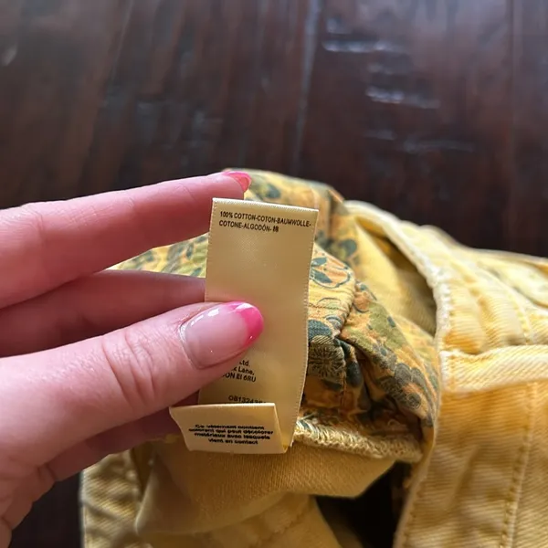 We The Free Free People Yellow Shorts 27 CRVY - Image 10