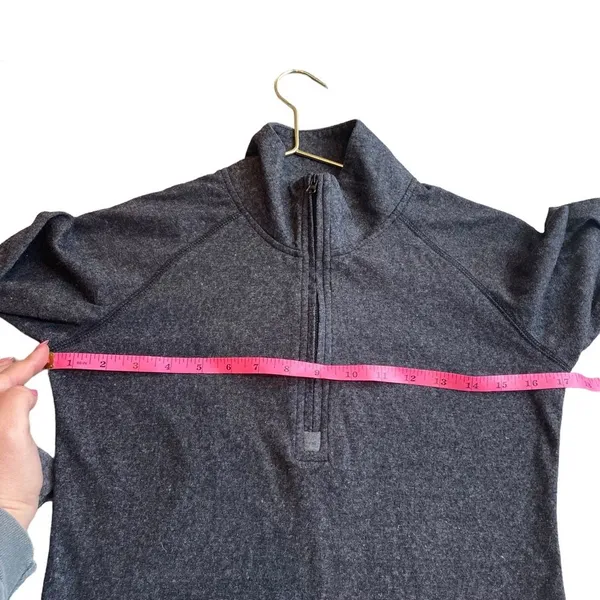Kavu Women's S 1/4 Zip Pullover Charcoal Gray Lightweight‎ Outdoorsy Gorpcore - Image 6