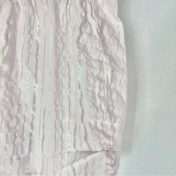 Victoria's Secret Light Pink Metallic Stripe Sleep Shorts S‎ - Image 4