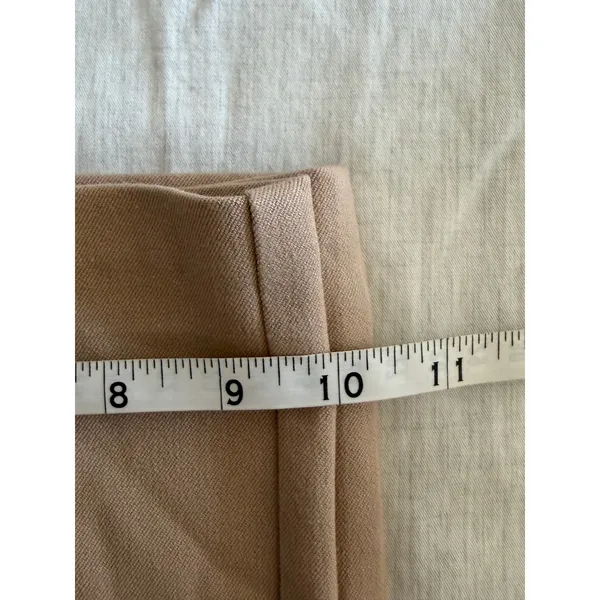 Favorite Daughter The Favorite Pant Pleated Wide Leg High Waist Beige Trouser 2 - Image 11