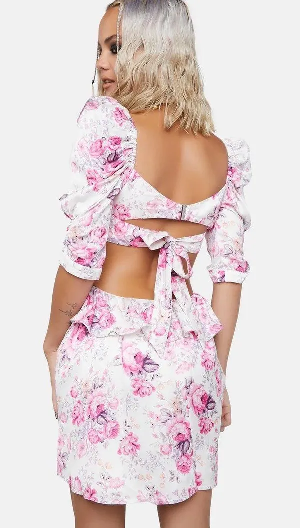 For Love & Lemons NWT Lucia Mini Dress. - Image 7