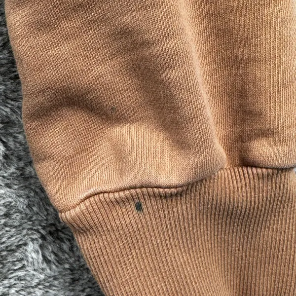 SKIMS The Pullover Cotton Sweatshirt Women's Large Brown - Image 7