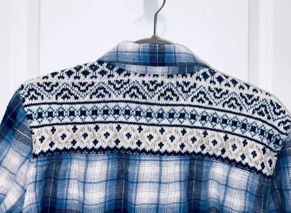 Aeropostale Woman’s Plaid Long Sleeve Flannel Button Down Top Size Medium - Image 3