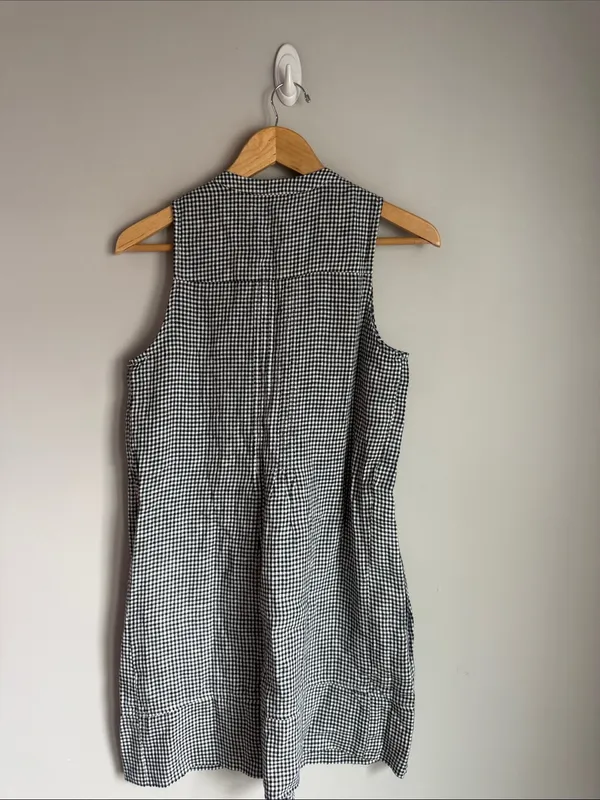 NEW Quince 100% European Linen Sleeveless Swing Dress XS - Image 5