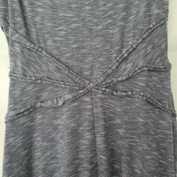 NWT Max Studio Blue Striped‎ Maxi Dress XS Sleeveless Marled Knit Coastal Resort - Image 12