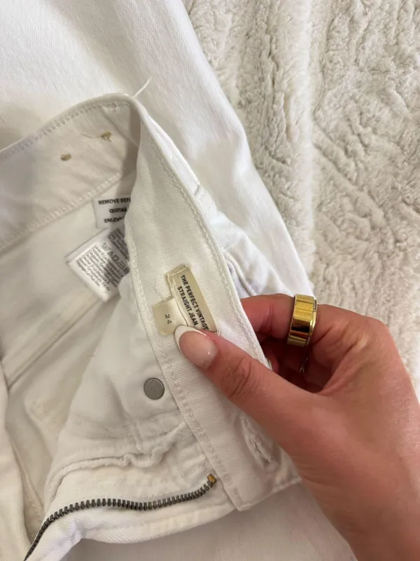 Madewell White Jeans - Image 3