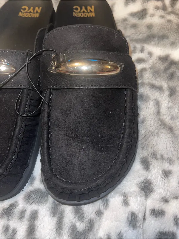Madden NYC slip on mules Black Size 10 - Image 2