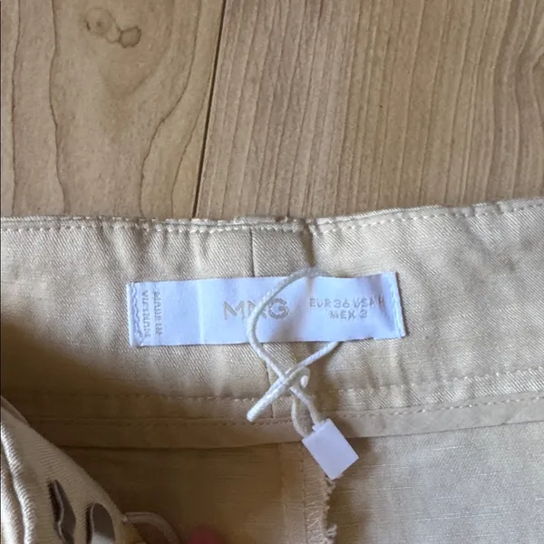 Mango Beige Women's Shorts - Image 2