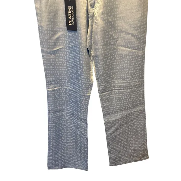 Platini Jeans Cougar nwt‎ Blue Size 27 - Image 3