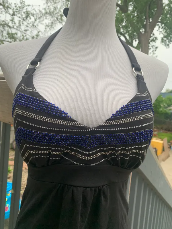 Victoria’s Secret Y2K Beaded Bra top - Image 3