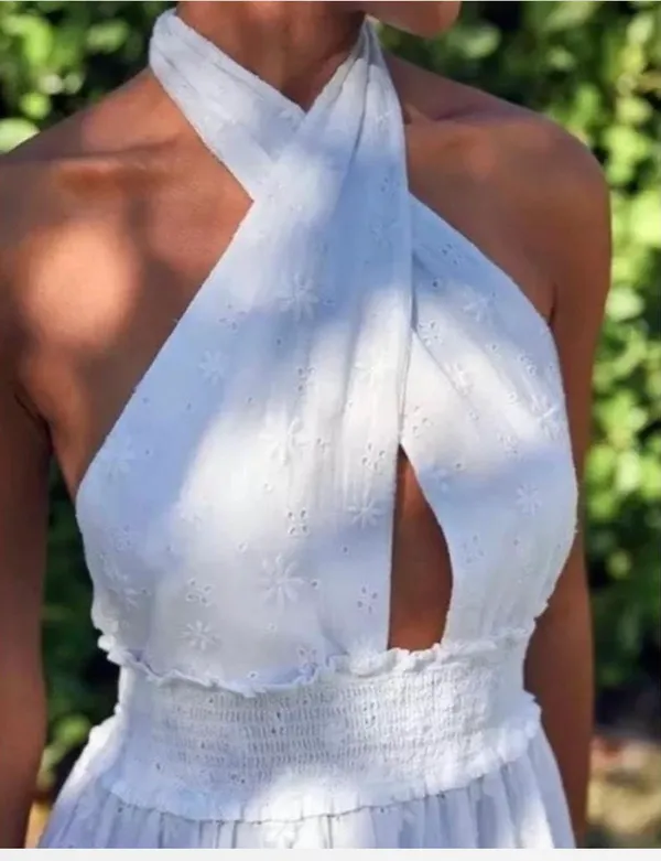 Aerie White Dress - Image 3