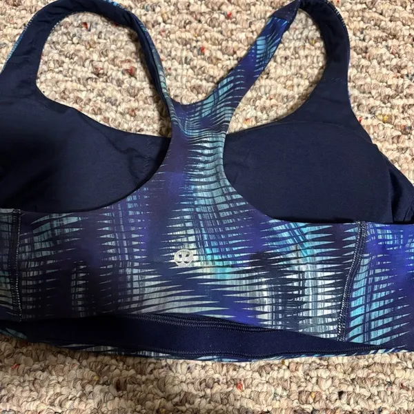 Lululemon Wunder Train Bra *Medium Support, C/D Shapeshifter Flux Blue- Size 12 - Image 6