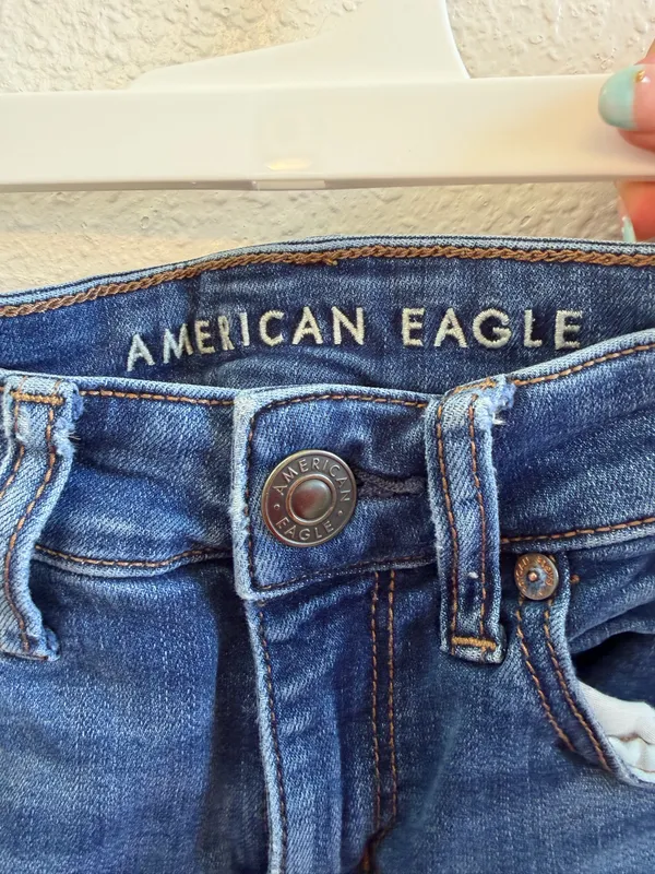 American Eagle Next Level Jean Shorts - Image 3