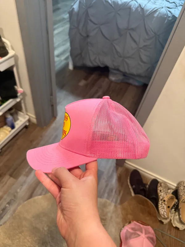 Hot Pink Bass Pro Shops Hat Trucker - Image 2