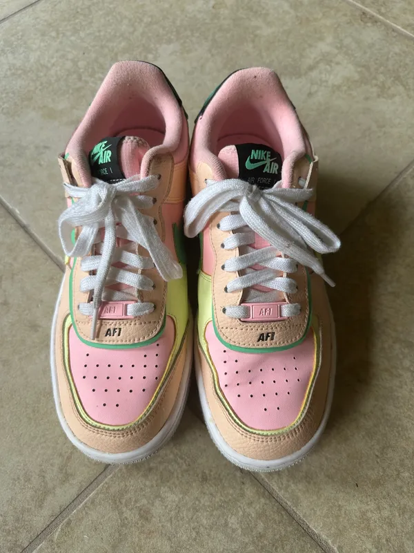 Nike Wmns Air Force 1 Shadow 'Arctic Punch Barely Volt' - Image 6
