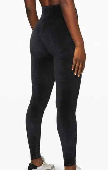 Lululemon 4 Wunder Lounge High-Rise Tight 28" *Velvet Black - Image 2