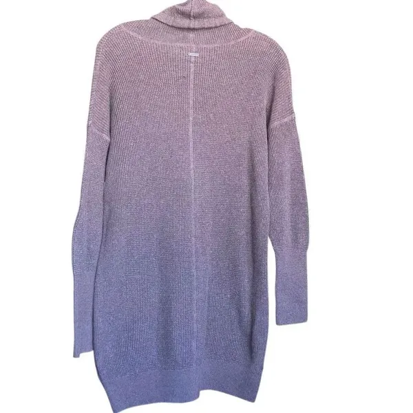 Prana Milani Merino wool Organic Cotton Blend Brown Sweater Dress Sm #776 - Image 9