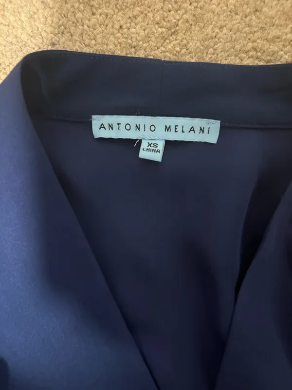 Antonio Melani Silk Wrap Top - Image 3