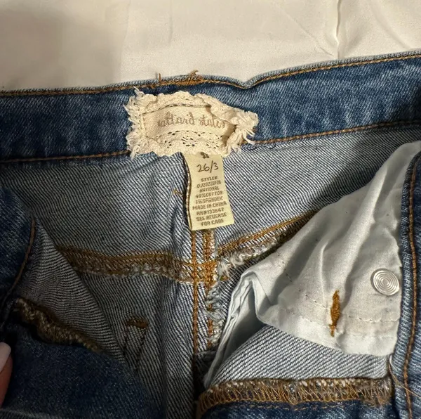 Altar'd State Blue Jeans - Image 3