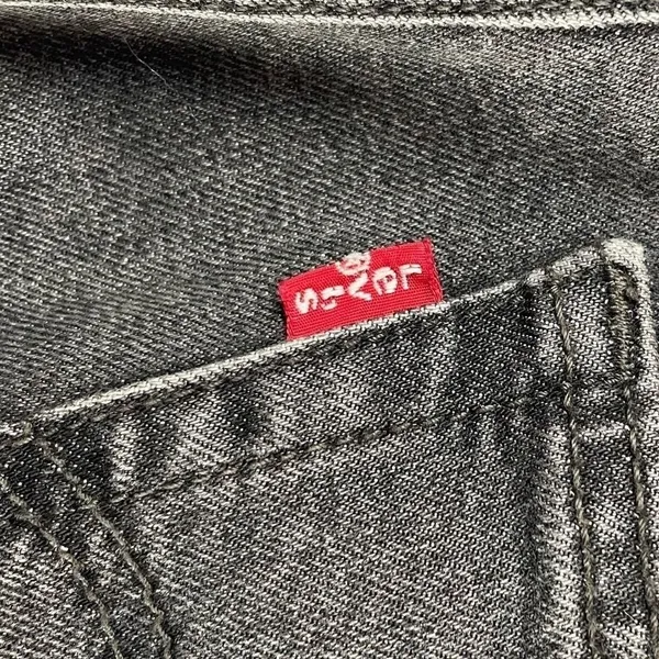 Levi's Wedgie Straight Fit Woman's Jeans in‎ Break A Leg Black Size 26 - Image 5