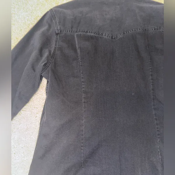 American Eagle Outfitters Black Button Up - Image 7