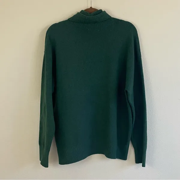 Z Suppy Cyprus Green Richie Turtleneck Relaxed Fit Sweater‎ Size M - Image 5