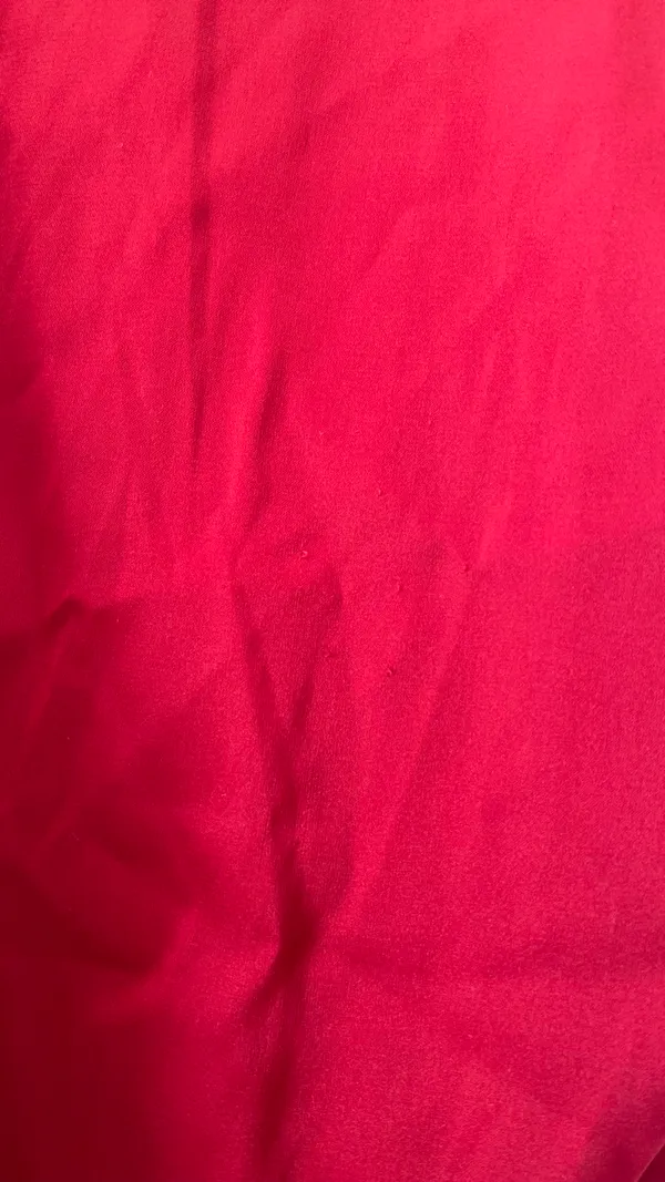 Red Cowl Neck Tie - Image 4