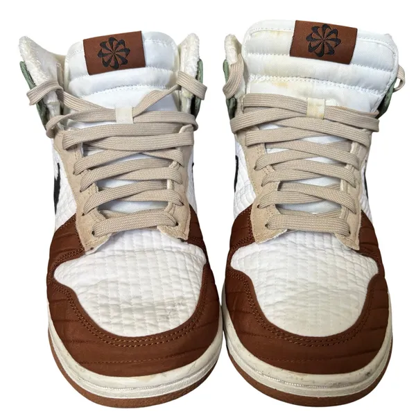 Nike Dunk High LX Next Nature Summit Women's Sz 7.5 White Black Green DN9909-100 - Image 6