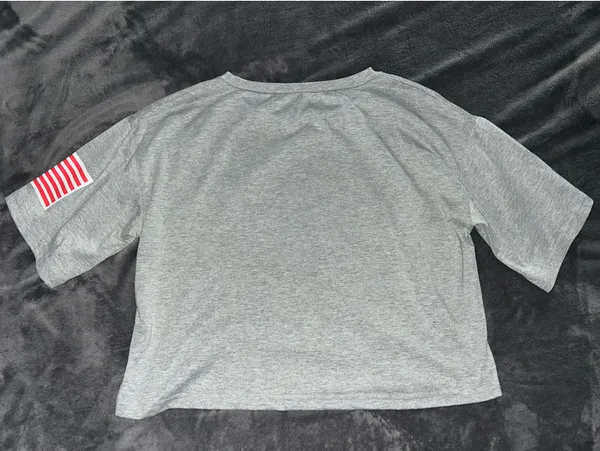 USA Grey Tee Medium  - Image 3