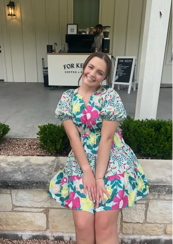 Floral Sundress Multiple Size M - Image 3