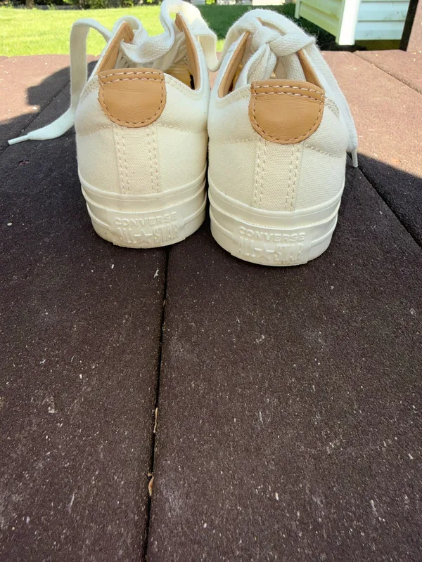 Converse Star Player 76 Low 'Egret Sandy Shore Shoes - Image 7