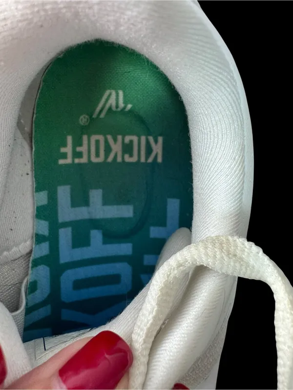 Varsity White Women's Sneakers - Image 2