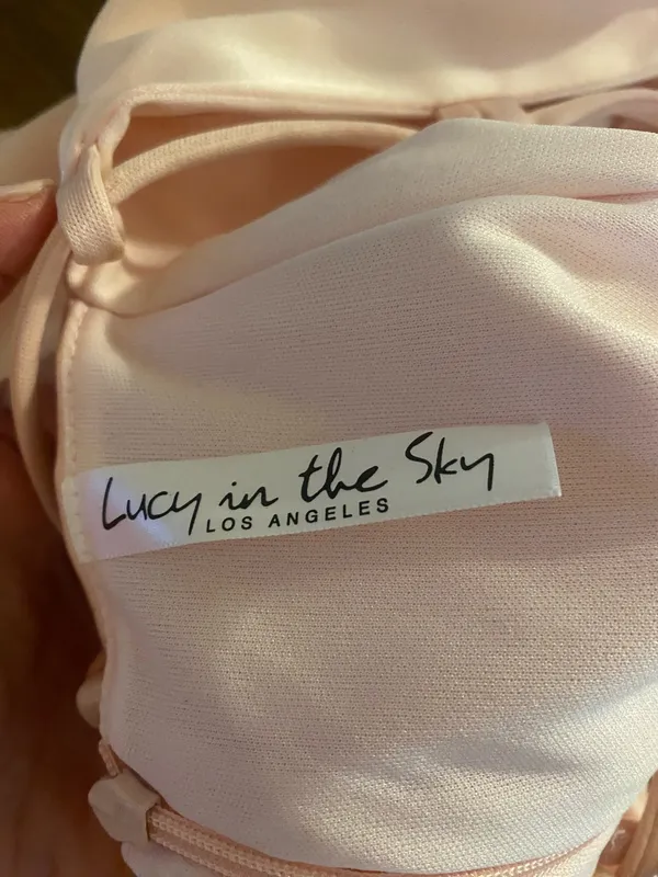 Light Pink Dress Lucy in the Sky Mini Baby Cut-Out - Image 3