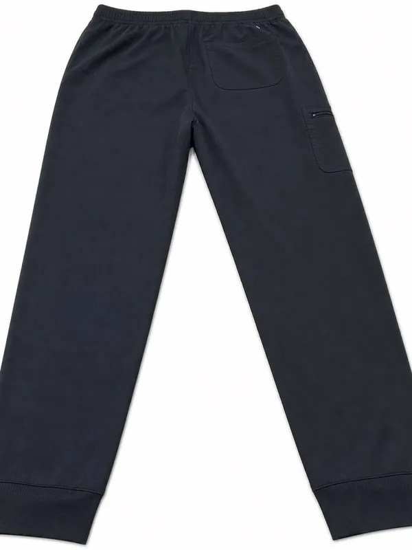ADAR Women's‎ scrub pants Black Jogger with Side Zip Pocket - Image 2